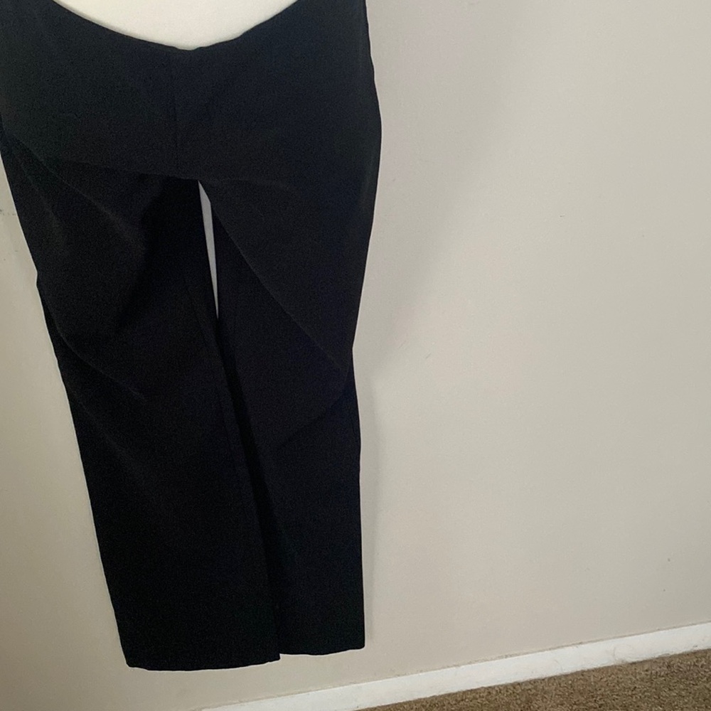 29 waist x 41 length , back zip , low rise  dress pants